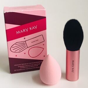 Highlight brush & Contour sponge set